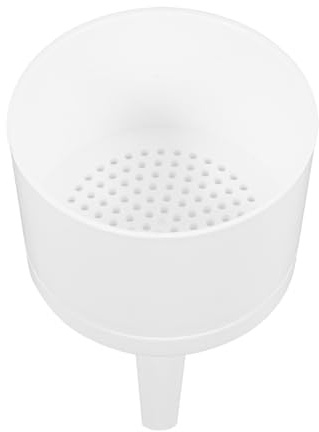 BUGUUYO Embudo de Filtración Plástico Resistente para Laboratorio y Aula Embudo Buchner Ergonómico para Procesos Químicos y Filtrado