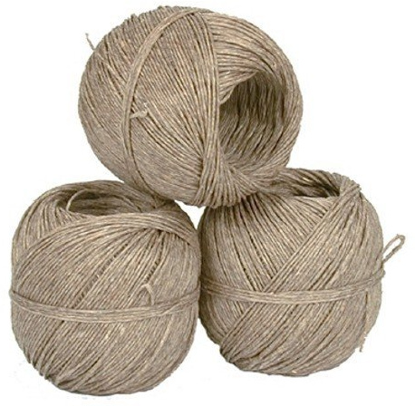Set 10 Spago Canapa N 2/4 Mm 0,80 Ca - In Gomitoli Edilizia