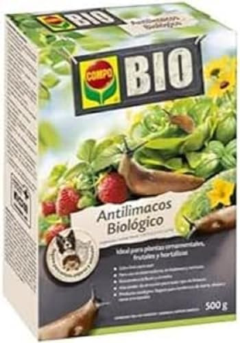 COMPO Huerto Urbano Antilimacos Biológico, Para plantas ornamentales, frutales y hortalizas, Seguro para animales, 500L