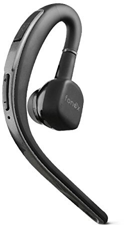 Fonex bh85 Oreillette Multipoint Bluetooth 4.1, Noir/Gris