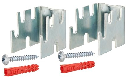 Support mural pour radiateur écartement du mur 12 mm à 42 mm (lot de 2) NOYON & THIEBAULT