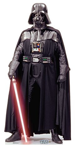 Cardboard People Darth Vader Life Size Cardboard Cutout Standup - Star Wars Classics (IV - VI)