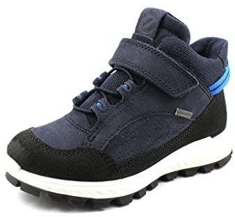 ECCO Boy's Exostrike Kids Ankle Boot, Black Night Sky Night Sky, 27 EU