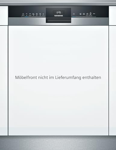 Siemens SL53HS60CE iQ300 XXL-Geschirrspüler Teilintegriert, 60 cm breit, Besteckschublade, intensivZone intensivZone mit starkem Sprühdruck, aquaStop Schutz gegen Wasserschäden, iQdrive Motor, Schwarz