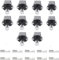 Tagtight 10 Pcs Cerradura de pestillo con botón pulsador, Botón de Presionar Cerradura Sin Llave Pestillo Armario de Caravana de Armario para Puertas de Gabinete de Cajones de RV, 15-27 mm de Espesor