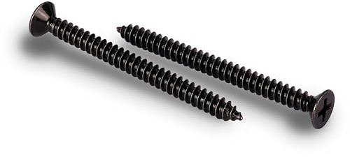 Venforze Black Head Wood Screws, 8X2 Stainless Steel Phillips Flat Head 100 PCS, Stainless Steel 304 Screw, Home Screw Kit