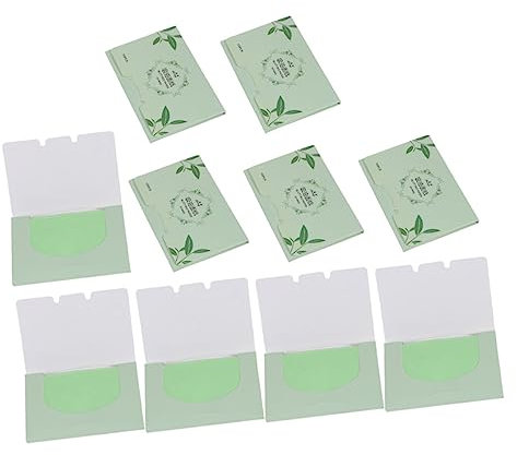 Healeved Ölabsorbierendes Papier Für Gesicht Hautpflegetücher Ölkontrollpapier Natürliche Blotting Paper Gesichtsöl-absorber Unisex Reisen Büro Fitnessstudio