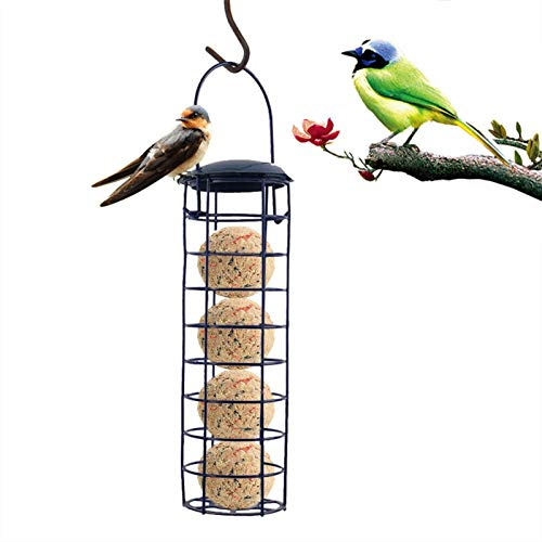 Meisenknödelhalter Vogelfutterspender Zum Aufhängen Metall Vogelfutterspender Garten Futterspender Für Wildvögel Vogelfutter Futterstation Für Wildvögel Hängend Futterhaus Für Vögel