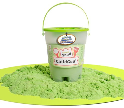 ChildGen Sable cinétique, sable magique, bac à sable, jouet pour enfants à partir de 3 ans, 500 g