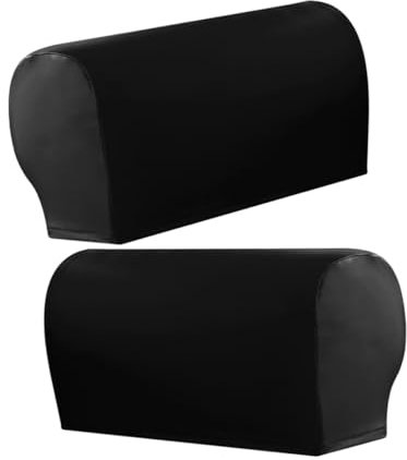 ADOCARN Pu Sofa Armlehnenbezüge wasserdichte Elastische Stretch Bezüge Für Sofas Und Sessel Pflegeleicht Kratzfest Moderner Schutz Für Wohnzimmermöbel
