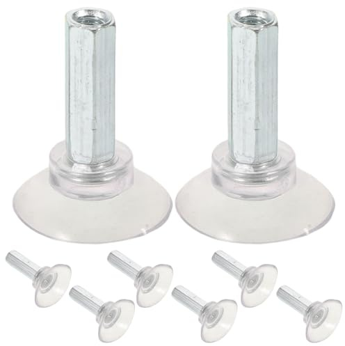 DIYEAH 2 juegos de piezas de repuesto para picadora de carne: tornillos, ventosas y accesorios para base. Compatible con picadora de carne de res y cordero. Herramienta de afeitado.