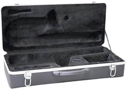 Oshhni Saxophonkoffer, Gigbag für Altsaxophon, tragbar, schützend mit Plüschfutter, stoßfest, leicht, Aufbewahrungstasche für Saxophon