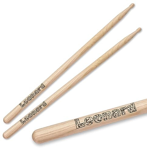 keepdrum Drumsticks 7A personalisierte Schlagzeug-Stöcke mit Gravur | personalisiert, mit Gravur