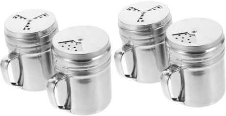 PRETYZOOM 4stücke Tragbare Gewürzbehälter Mit Deckel Praktische Würzflaschen Für Für Küche Und Grillen Leicht Und Platzsparend