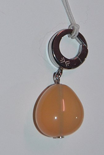 SKAGEN DENMARK Damen-Charm Edelstahl SKJ0264040 Farbe: Silber mit Stein - Armband-Anhänger = 1 Stück
