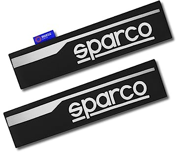 SPARCO SPC1207BK set med 2 örngott, svart