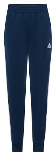 adidas Boys Iconic Tricot Jogger Training Pants Collegiate Navy, 14-16 Husky