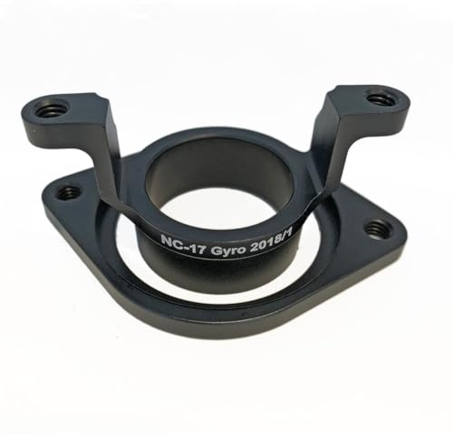 NC-17 Gyro Adapter - Lenkungsrotorsystem für MTB und Dirtbike, schwarz
