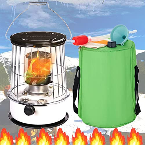 GUAWJRZDP Stufa a Cherosene,Riscaldatore efficiente del Petrolio,Stufa del Petrolio Senza elettricità dell'interno,riscaldatore della Tenda,Stufa del Cherosene con Protezione Ambientale