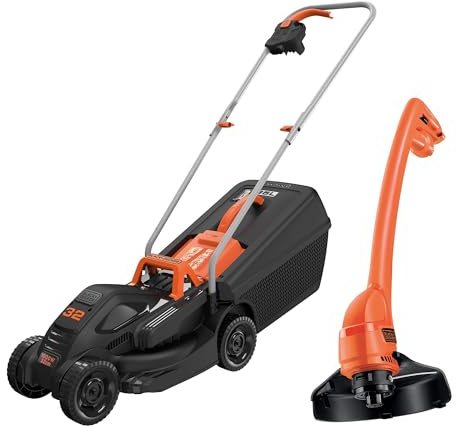 BLACK+DECKER Kit Tagliaerba Tagliabordi Elettrico Ampiezza taglio 32 cm & Filo Nylon Rocchetti, 1 pezzo X 6 metri, filo 1,5 mm, Rocchetto a Pressione