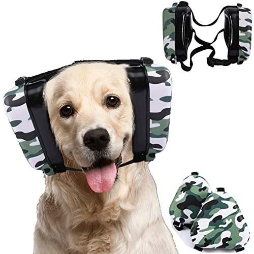 KyneLit Hunde Ohrenschützer Hund Gehörschutz, Hund Gehörschutz für Feuerwerk und laute Geräusche - Geräuschreduzierung und Gehörschutz für Hunde