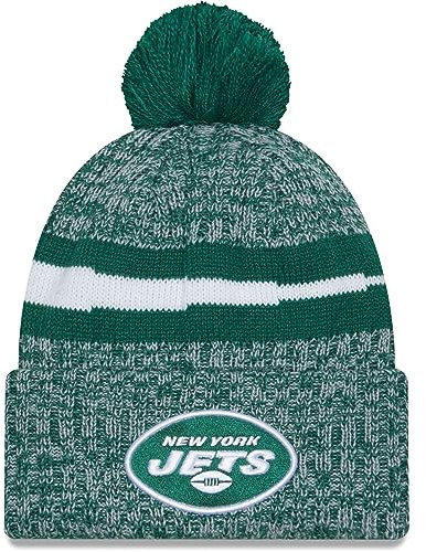 New Era NFL Sideline Winter Mütze New York Jets OTC