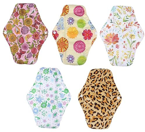 GLEAVI 10 Stk damenbinden nach geburt menstruations pad Große Damenbinden Komfortable Damenbinden menstruation pad tragbare Damenbinde waschbare Damenbinde Auslaufsicher Menstruationspad