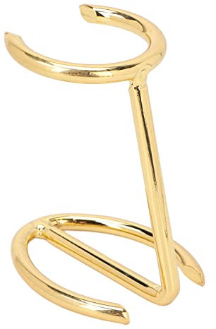 Sonew Supporto per Spazzola da Barba in Lega di Zinco Finitura Oro Montaggio a Parete Compatible with Boar Synthetic Brushes Accessori Bagno Uomo