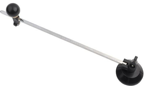 Taglierina Circolare per Vetro, Diametro Rotondo Massimo 100 cm/39,37 Pollici Tipo di Compasso Regolabile Utensile da Taglio Circolare con Ventosa (60 cm)