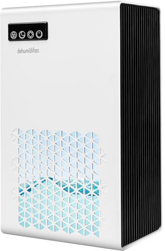 Covienapp Dehumidifier for home damp Dehumidifiers with 2.8 L Water Tank & Drain Hose,Portable Mini Quiet Dehumidifier for Home,Bathroom,Bedroom,RV for Damp & Condensation,White