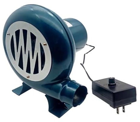 Ventilatore elettrico a velocità variabile per fabbro, ventilatore elettrico centrifugo, ventilatore a pompa, 220 V barbecue o carbone Forge Blower, per campeggio, escursionismo, cucina all'aperto