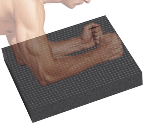 Rutschfestes Balance-Pad – rutschfeste Gymnastik-Balance-Kniematte für Übungen – tolle Tragbarkeit, sicheres und effektives Schaumstoff-Balance-Pad für Yoga-Posen, Ausfallschritte, Kniebeugen, Sit-ups