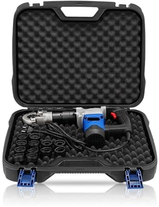 OZBME Strumento di crimpatura Elettrico Idraulico per Tubi in Alluminio e plastica Pex, Strumento in Linea, crimpatrice in Acciaio Inossidabile e tagliacavi