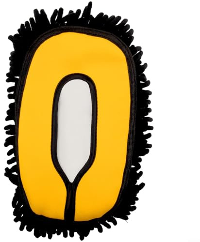 Spazzola in ciniglia per lavaggio auto con testa assorbente per la cura completa e antigraffio del veicolo