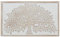 Cuadro Decorativo Madera Arbol de La Vida 40x25 cm