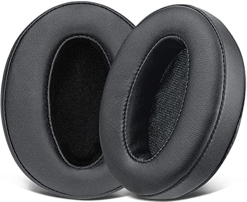 SOULWIT Earpads Replacement for Sennheiser HD 4.50BT, HD 4.50BTNC, HD 4.50SE, HD 4.40BT, HD 4.30G, HD 4.20S, HD 458BT, HD 450, HD 450BT, HD 400S, HD 350BT - HD4.50 PL Black