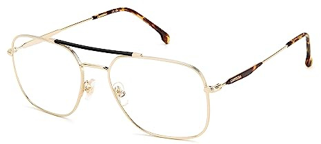 Carrera Brille mit Sehstärke für Herren optional mit Sonnenbrillentönung oder Blaulichtfilter, Quadratisch, gefertigt aus legiertem Stahl (inklusive Brillenetui)