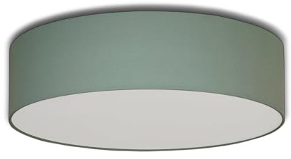 youngDECO® Deckenlampe Rund Ø45cm, Deckenleuchte 4xE27, Stofflampenschirm, Lampe für Schlafzimmer, Wohnzimmer, Kinderzimmer und Küche, Hergestellt in der EU
