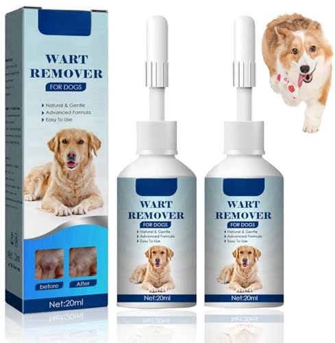 2PCS Wart Remover for Dogs,Dog Skin Tag Remover,Dog Wart Remover,Dog Wart Removal Treatment,Skin Tag Remover for Do-gs,Effective Wart Removal for Dogs,Strong Warts Remover Do-gs,Dog Wa-rt Rem-Oval