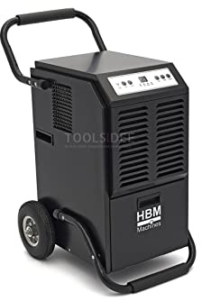 HBM 50 Secador de construcción Profesional de 650 vatios, deshumidificador, Absorbente de Humedad 50 litros