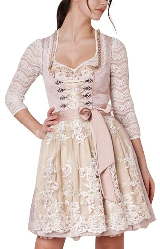 Krüger Dirndl kurz, Modell: Blossom, 50 cm, Tracht, Volksfest