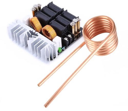 ANKROYU Controlador ZVS de 1000 W, Placa de calentamiento por inducción de bajo voltaje ZVS, Módulo de placa de calentamiento por inducción, Calentador de inducción ZVS para