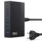 200W Chargeur USB C Multiple, 8 Ports Station de Charge GaN III Tech Chargeur Secteur, 65W Chargeur Rapide Prise avec 4 PD Type-C et 4 QC USB-A pour iPhone 16 15 14 13,Laptop,MacBook Pro,iPad,Samsung