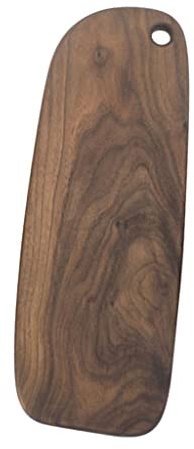 Planche à découper en bois de noyer avec poignée pour cuisine, plateau à découper et servir #2