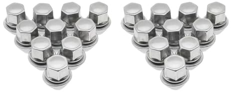 écrou jante Compatible avec Ford pour Transit 1994 1995 1996 1997 1998 1999 2000 Boulon Goujon Écrou de pneu M12X1.5 19mm Hex