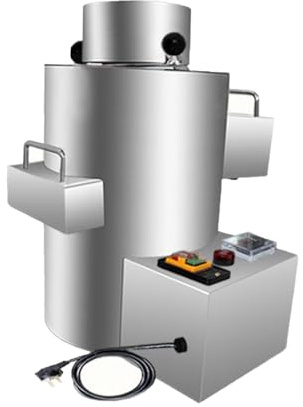 MINHUIJIHUI Hochleistungs-KastanienschäLmaschine Elektrisch - KastanienschäLer 200kg/H Mit Integriertem Timer Und Alarmfunktion Perfekt FüR GroßKüChen Und Haushalte
