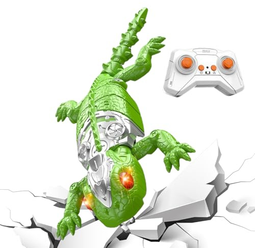 Genérico Gecko Grimpeur pour – Rotation Amusante à 360 degrés – Jouet de Gecko Trepamuros pour Sol et Mur pour, pour Halloween, Anniversaire, Noël