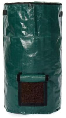 AIBAOBAO Garden Waste Bins Homemade Organic Ferment PE Bag, 15 Gallons Environmental Reusable Pe Waste Disposal Compost Bags for Kitchen Garden Yard, Potato Grow Bag Outdoor Kitchen Waste Disposal Bag