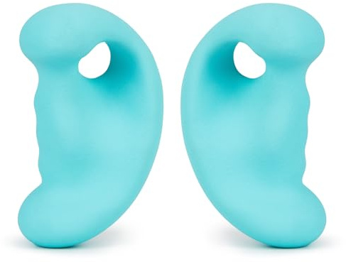 HXD-ERGO Neopren Hanteln, Frauen Neopren Kurzhanteln 2er Set für Krafttraining Yoga Pilate Gymnastik Boxen, 2 x 1,4kg/2 x 1,8kg/2 x 2,3kg/2 x 2,7kg/2 x 3,2kg (Blau)