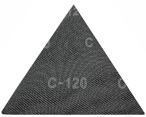 25 Stück Körnung 40 Klett Schleifblätter Schleifscheiben Schleifgitter Schleifpapier Dreieck 285 x 285 mm für Deckenschleifer Trockenbauschleifer Einhell BT-SG 710 TE-DW 225 X